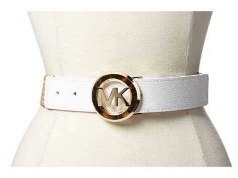 white michael kors belt mens|Michael Kors belts women's elastic.